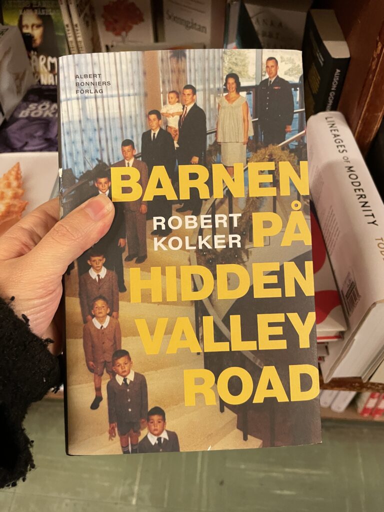 Boktips: "Barnen på Hidden Valley Road" av Rober Kolker