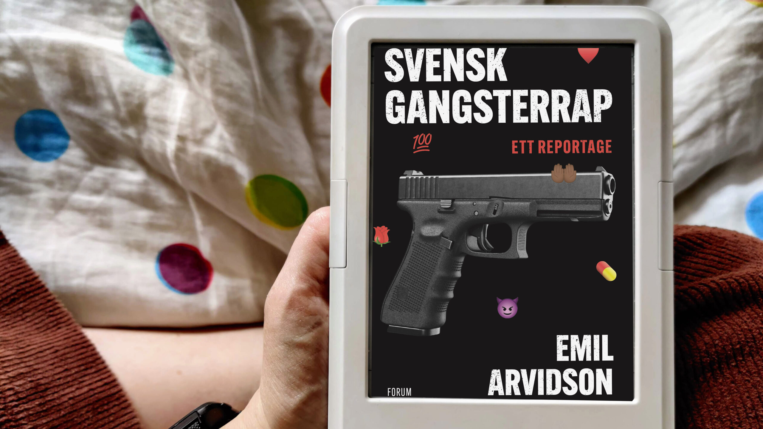 Recension: "Svensk gangsterrap: ett reportage" av Emil Arvidsson